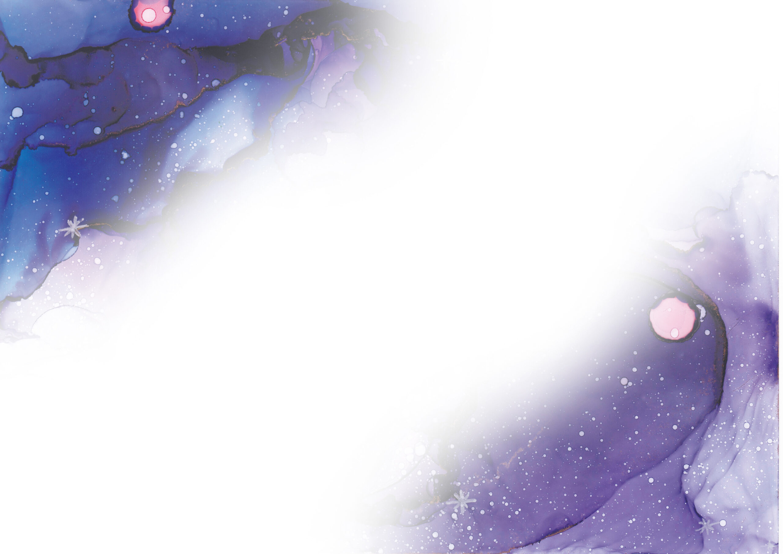 青系ギャラクシーイメージのアルコールインクアートフリー素材